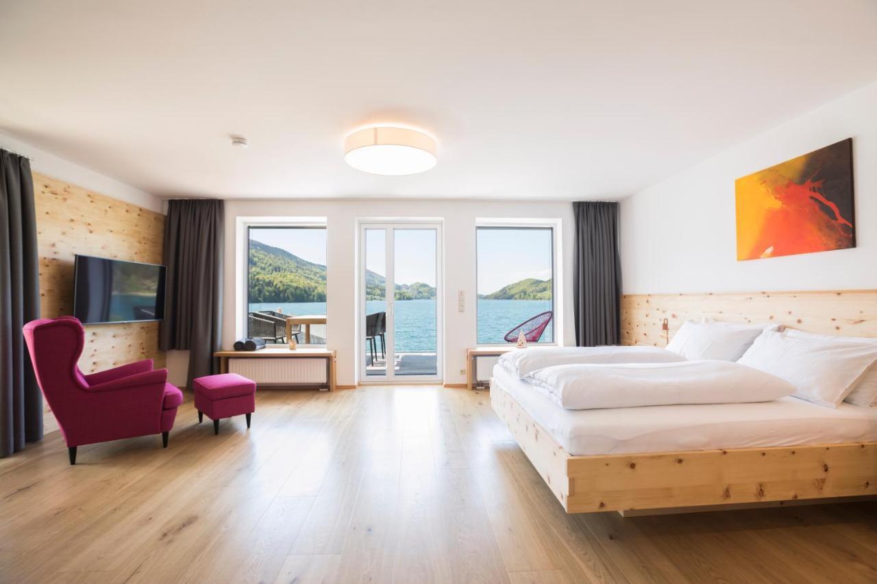 Appartement Am See Fuschl am See Esterno foto